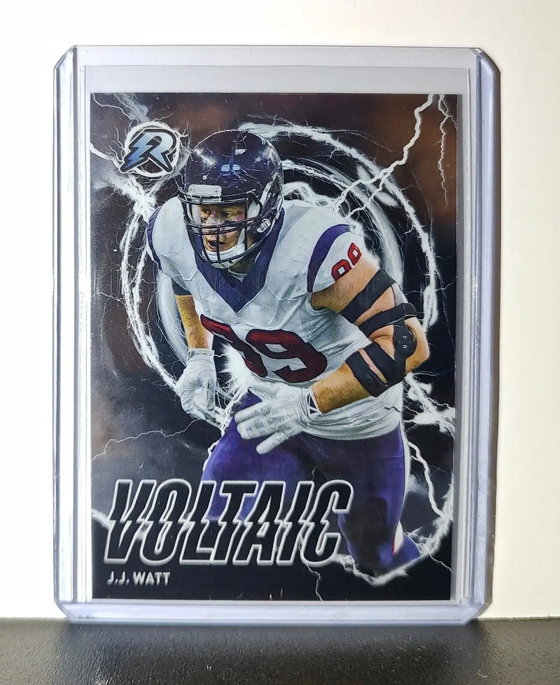 J.J. Watt 2023 Topps Resurgence Voltaic NFL #RV-18 Card Los Angeles Raiders
