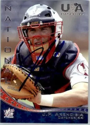 J.P. Arencibia - 2006-07 USA Baseball Box Set - #21 - AUTO Baseball - Baseball Card Single