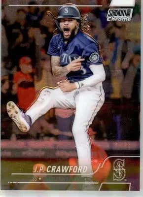 J.P. Crawford - 2022 Stadium Club Chrome - #96 - Baseball - Baseball Card Single