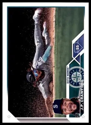J.P. Crawford 2023 Topps #380 Seattle Mariners - Baseball Card Single