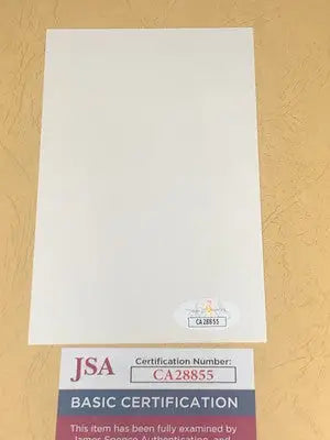 J.R. JR Richard Signed Postcard JSA Authentic Auto Houston Astros AUTO 3x5 - Baseball Card Single