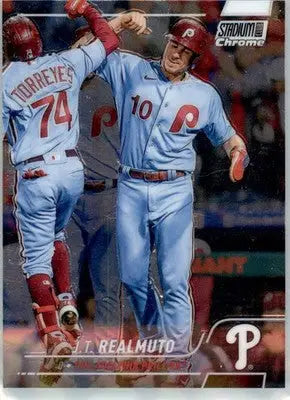 J.T. Realmuto - 2022 Stadium Club - #72 - Baseball - Baseball Card Single