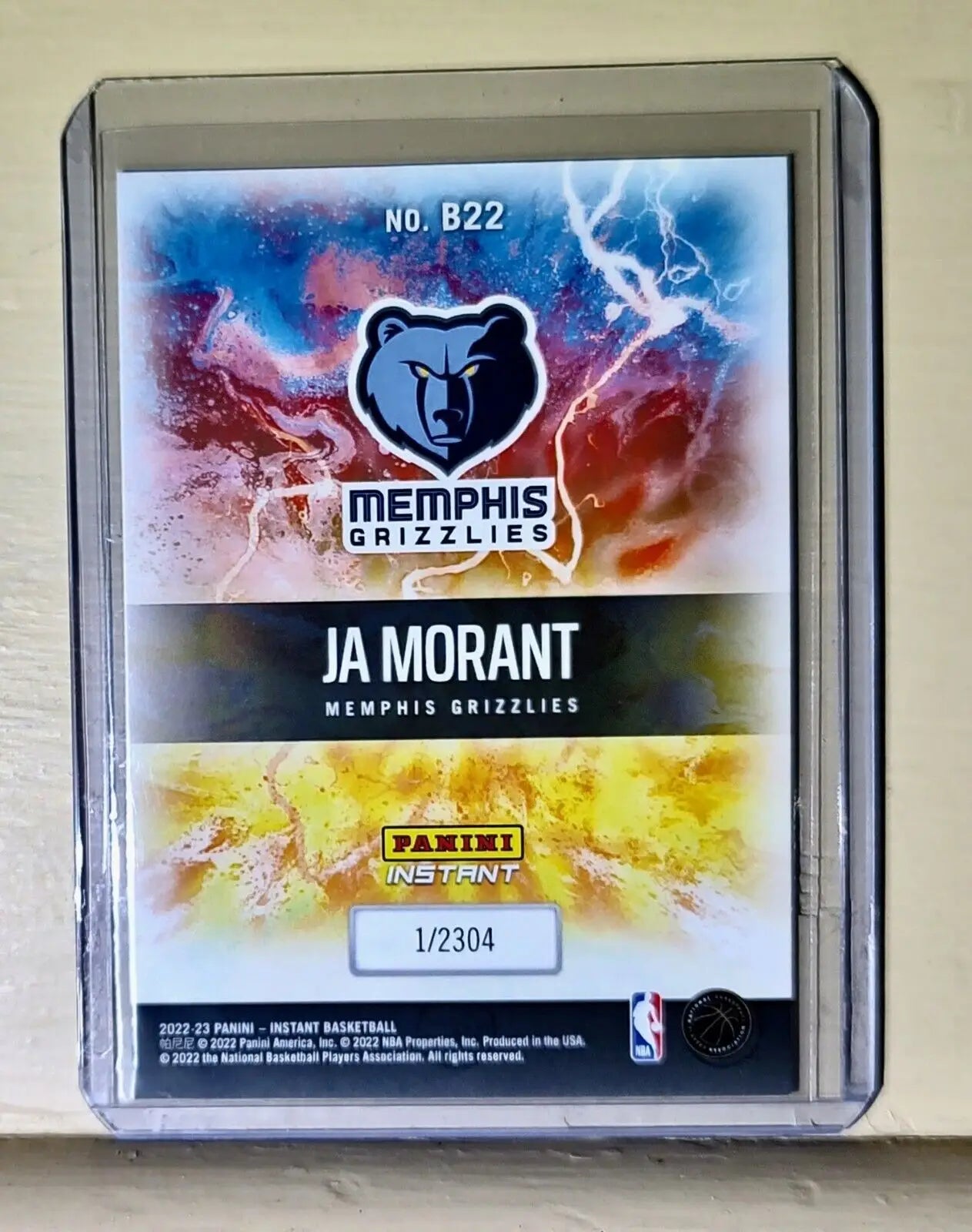 Ja Morant 2022-23 Panini NBA Breakaway #22 Basketball Card 1/2304 - Basketball Card Single