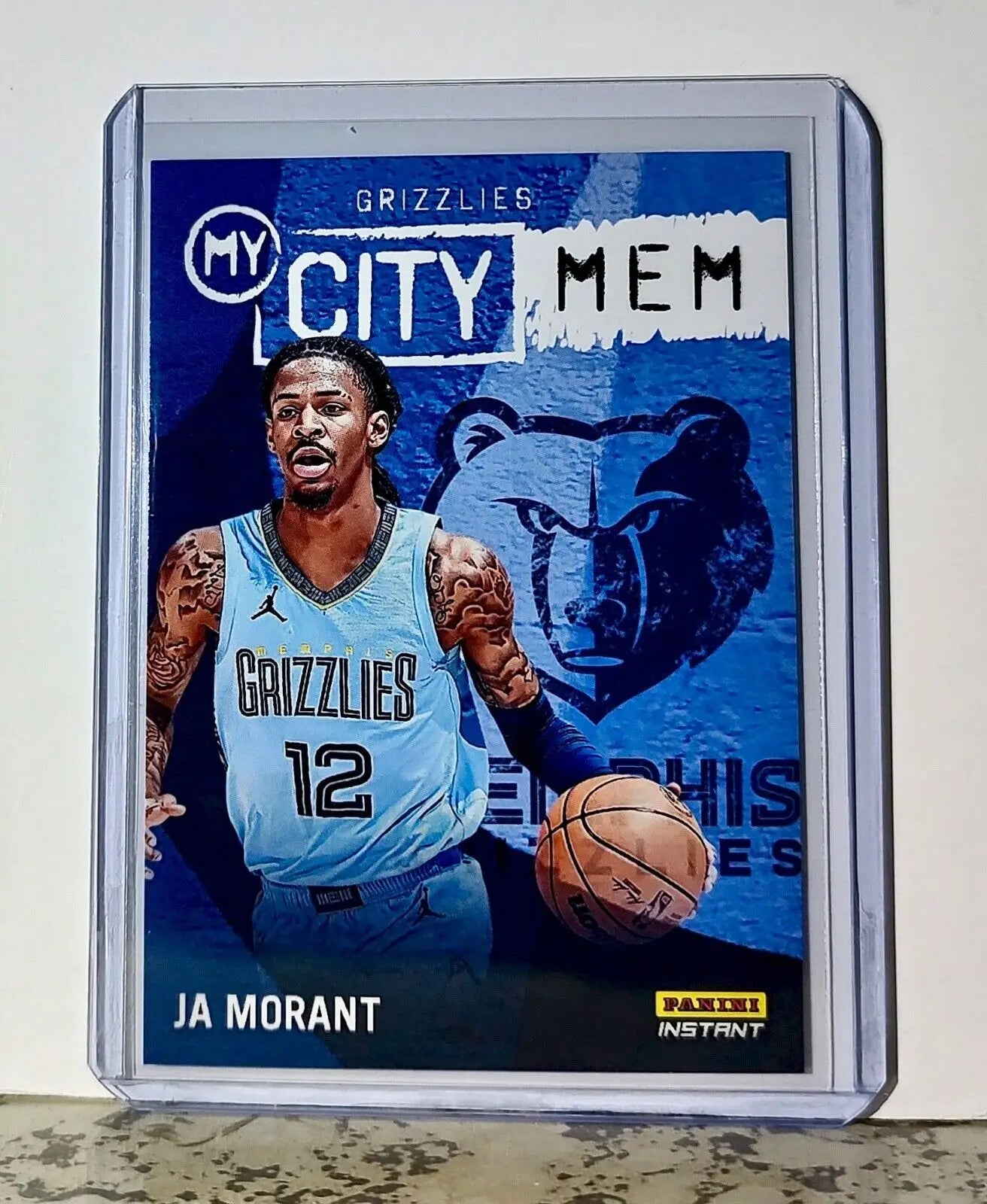 Ja Morant 2023-24 Panini NBA #23 MyCity Basketball Card Memphis Grizzlies 1/543 - Basketball Card Single
