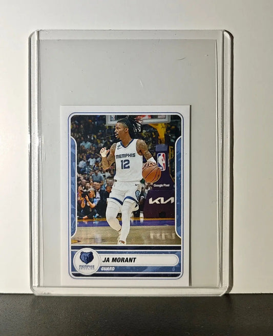 Ja Morant 2023-24 Panini NBA #376 Sticker Memphis Grizzlies - Basketball Card Single