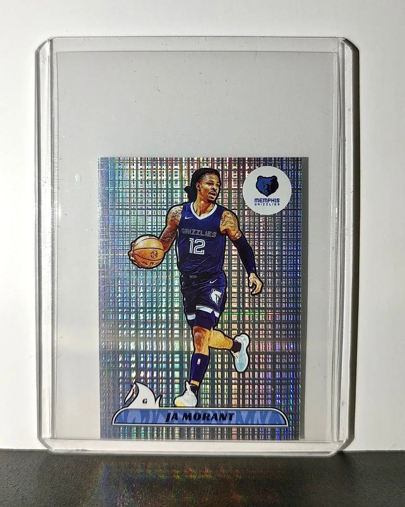 Ja Morant 2024-25 Panini NBA #384 Foil Sticker Card Memphis Grizzlies - Basketball Card Single