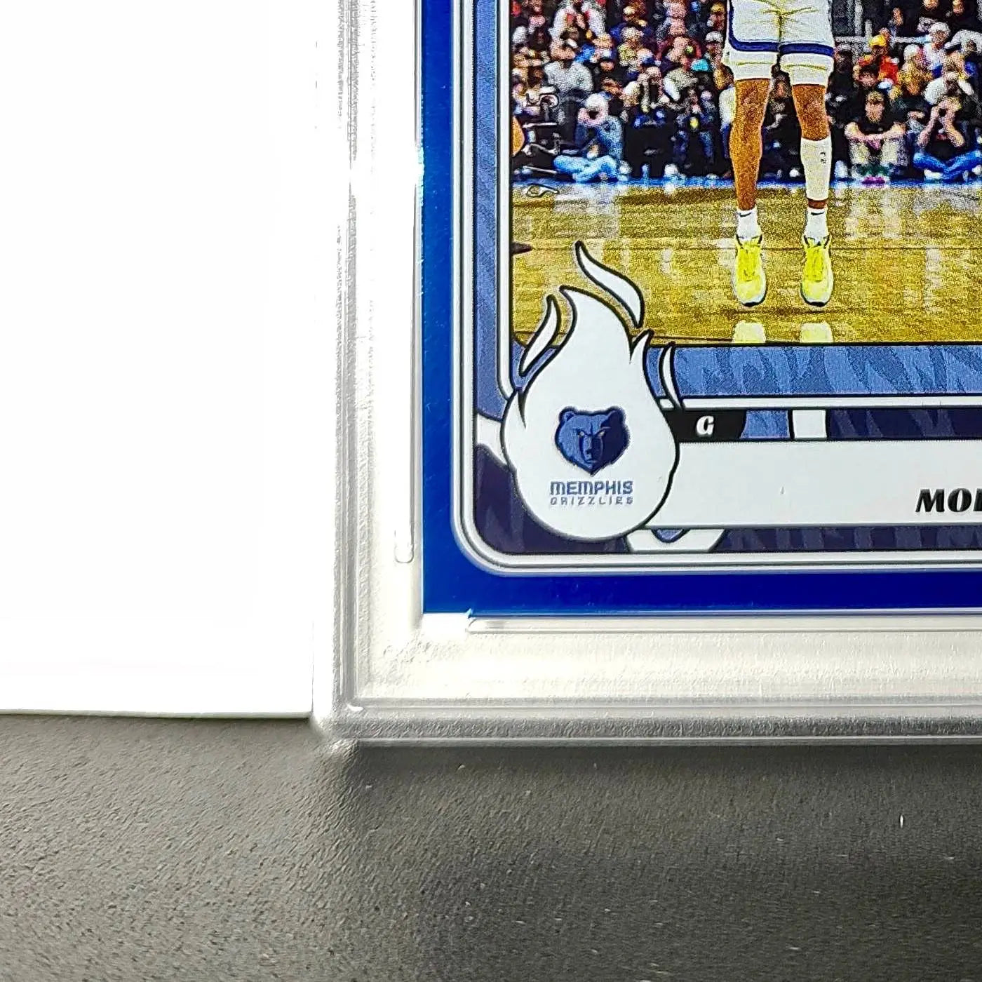 Ja Morant 2024-25 Panini NBA #46 Sticker 9/215 Blue Foil PSA 7 NM