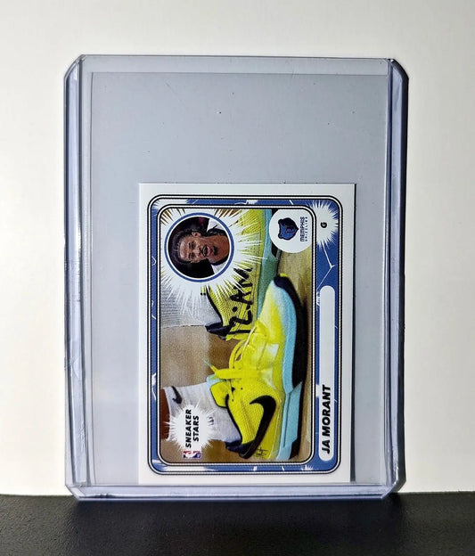 Ja Morant Sneaker Stars 2024-25 Panini NBA #48 Sticker Card Memphis Grizzlies - Basketball Card Single