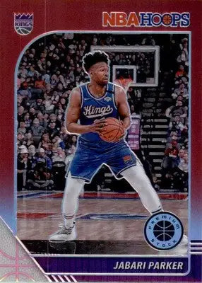 Jabari Parker - 2019-20 Hoops Premium Stock - #195 - Prizms Red Basketball - Basketball Card Single