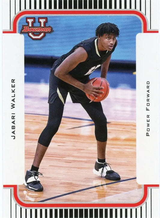 Jabari Walker 2021-22 Bowman University 2003 #2K3B-18 Basketball Card Sports