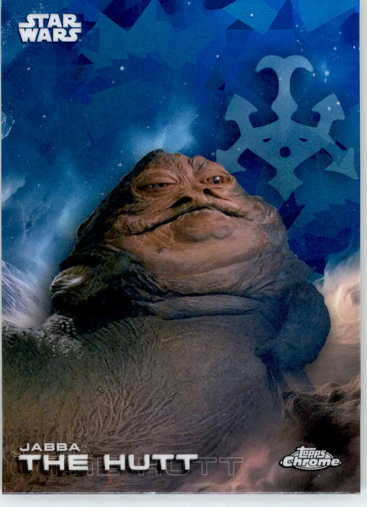 Jabba The Hutt - 2025 Topps Chrome Sapphire Edition Star Wars - #62 - Non_sport - Star Wars Card Single