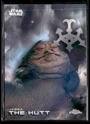 🌟 Jabba The Hutt, 2025 Topps Chrome Star Wars #62 🌟 - Star Wars Card Single