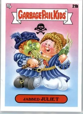 Jabbed Juliet - 2022 Topps Garbage Pail Kids: Book Worms - #21b - Non_sport - Non-Sports Card Single