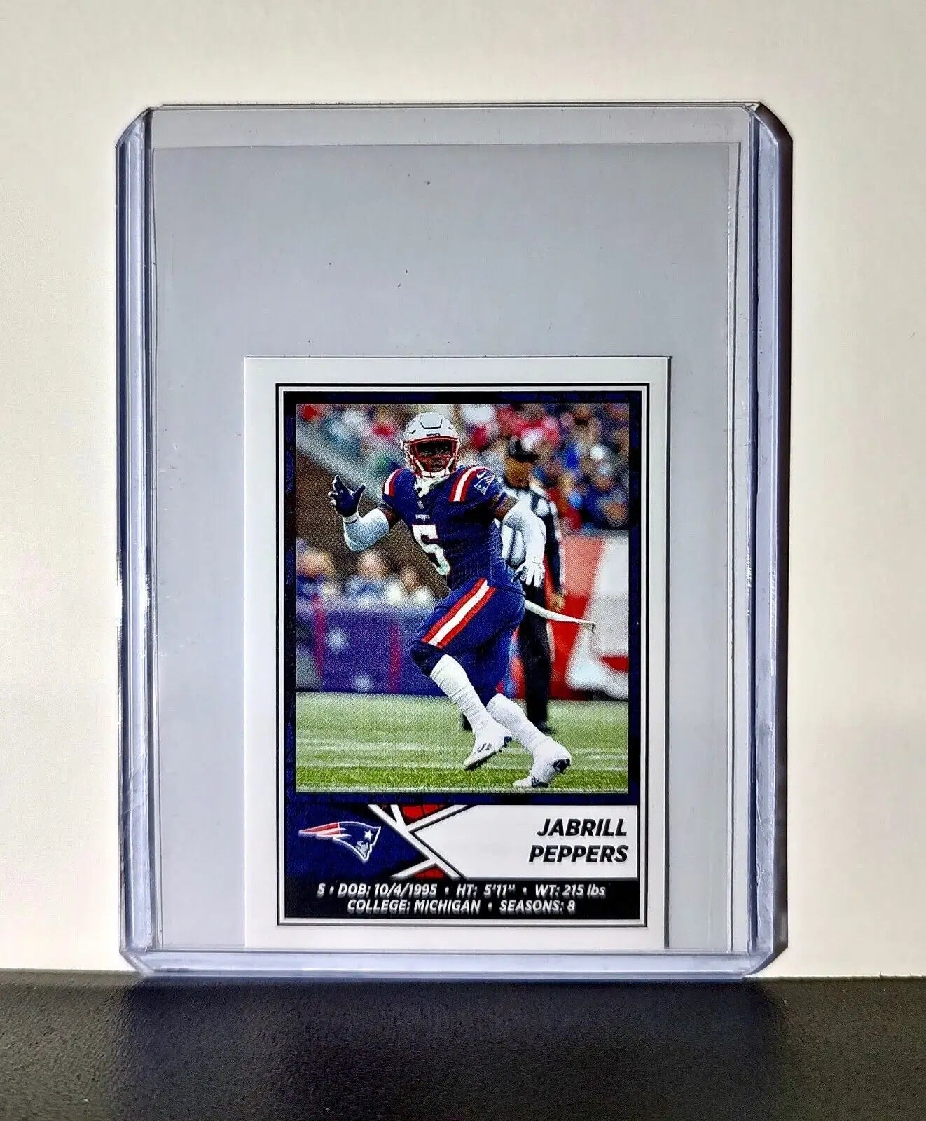 Jabrill Peppers 2024 Panini NFL Sticker #87 New England Patriots - Other