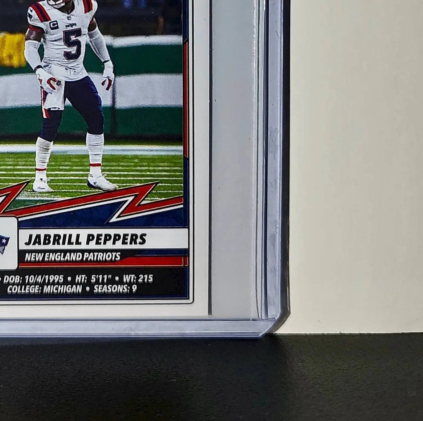 Jabrill Peppers 2025 Panini NFL #84 Sticker New England Patriots - Football Card Single