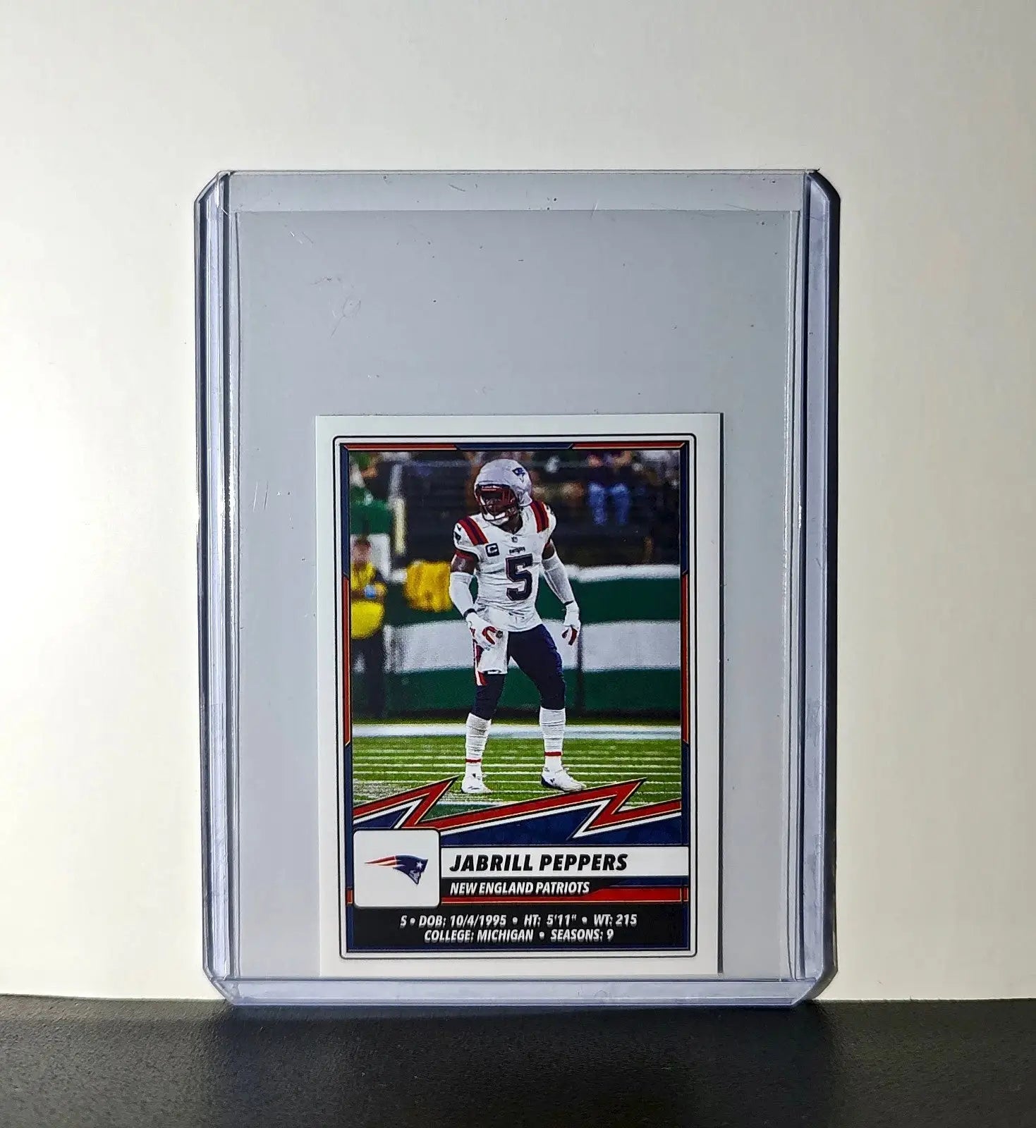 Jabrill Peppers 2025 Panini NFL #84 Sticker New England Patriots - Football Card Single