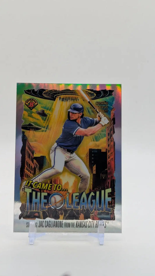 JAC CAGLIANONE 2025 Bowman Chrome #IT-4 It Came to the League Royals - Baseball Card Single