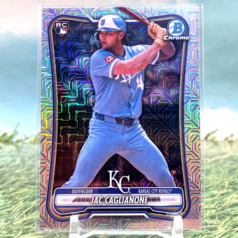 Jac Caglianone 2026 Bowman Chrome Mojo #BCP-103 Royals - Baseball Card Single