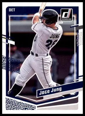 Jace Jung 2023 Donruss #130 Detroit Tigers - Baseball Card Single