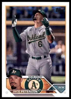 Jace Peterson 2023 Topps #619 Oakland Athletics - Baseball Card Single