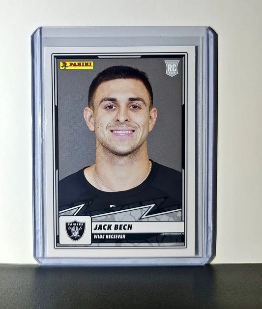 Jack Bech Rookie 2025 Panini NFL #88 Sticker Card Las Vegas Raiders - Football Card Single