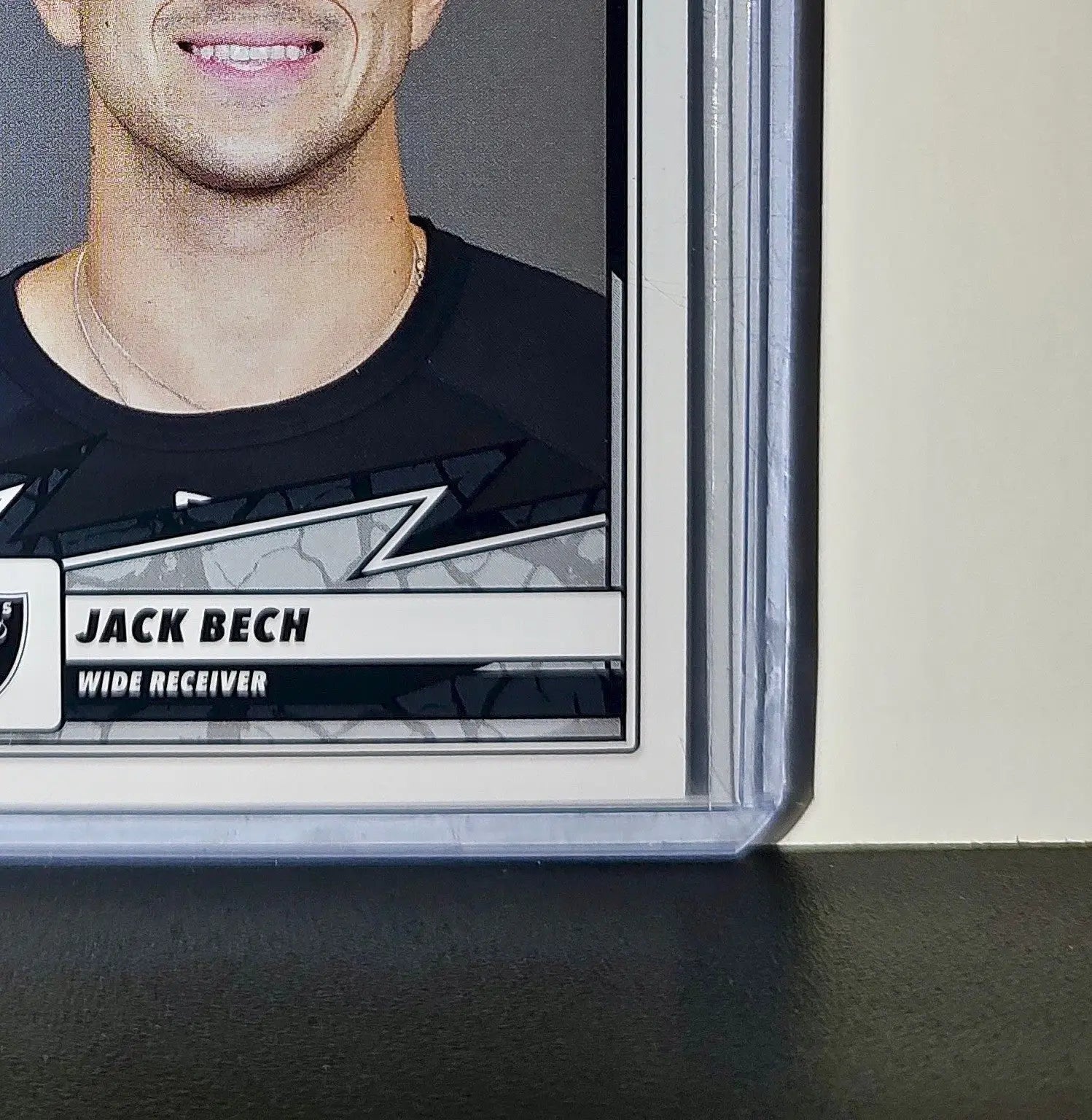 Jack Bech Rookie 2025 Panini NFL #88 Sticker Card Las Vegas Raiders
