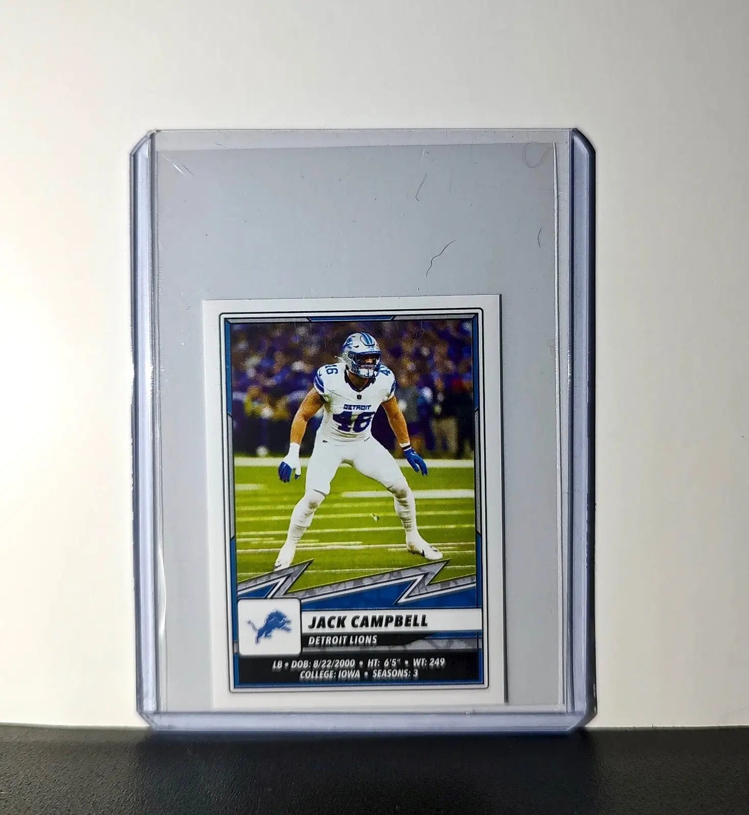 Jack Campbell 2025 Panini NFL #385 Sticker Detroit Lions - Football Card Single