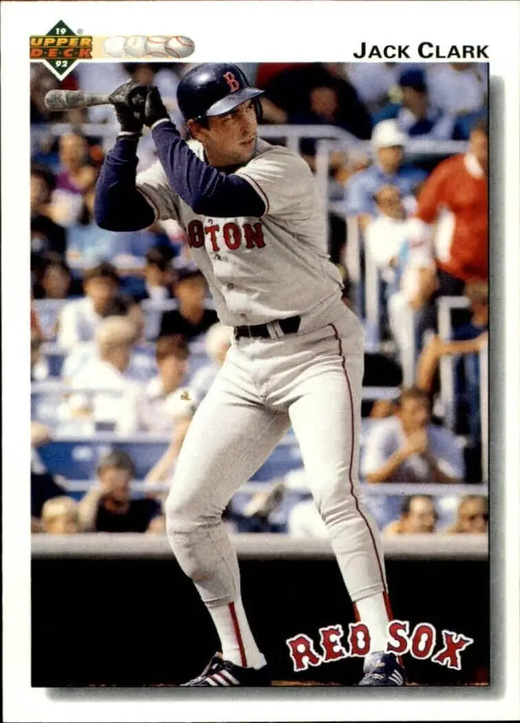 Jack Clark 1992 Upper Deck MLB #521 Baseball Card Boston Red Sox