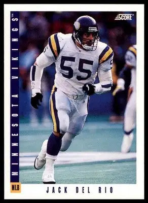 Jack Del Rio 1993 Score #26 Minnesota Vikings - Football Card Single