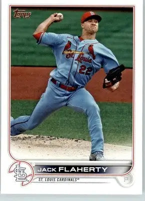 Jack Flaherty - 2022 Topps - #588 - Baseball - Baseball Card Single