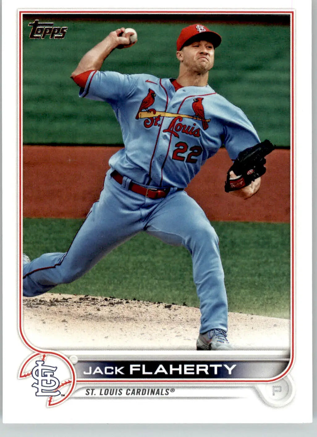 Jack Flaherty - 2022 Topps - #588 - Baseball - Baseball Card Single