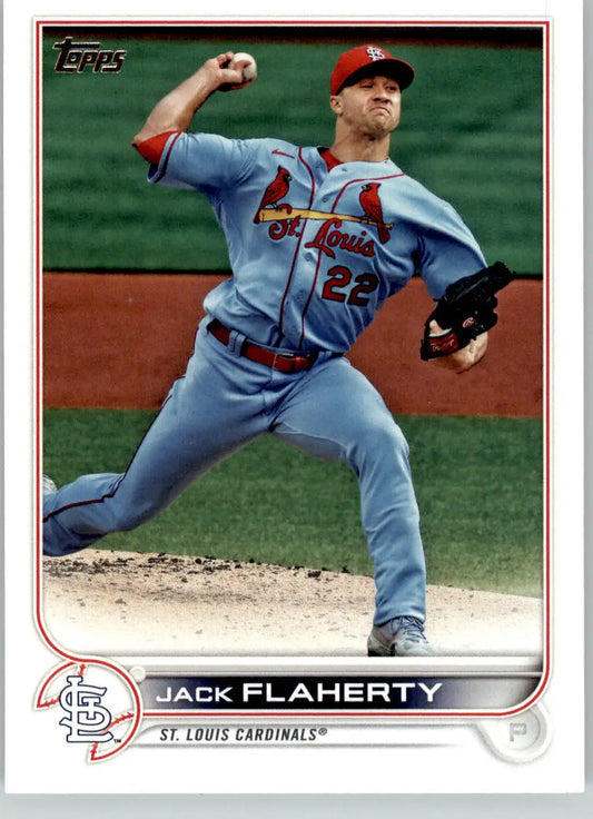 Jack Flaherty - 2022 Topps - #588 - Baseball - Baseball Card Single