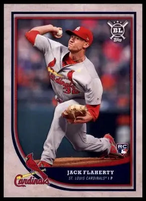 Jack Flaherty Rookie 2018 Topps Big League #167 St. Louis Cardinals - Baseball Card Single