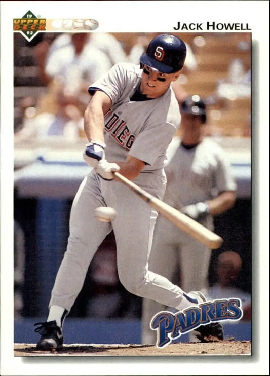 Jack Howell 1992 Upper Deck MLB #419 Baseball Card San Diego Padres - Baseball Card Single