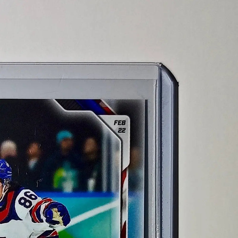 Jack Hughes 2026 Topps Now #18 Golden Goal Team USA Hockey Olympics Card - Hockey Card Single