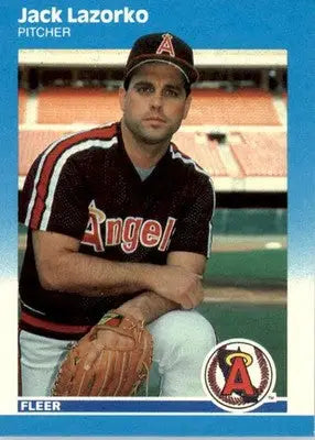 Jack Lazorko - 1987 Fleer Update - #U-61 - Baseball - Baseball Card Single