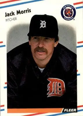 Jack Morris - 1988 Fleer - #64 - Baseball - Baseball Card Single