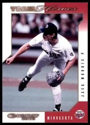 Jack Morris 2003 Donruss Team Heroes #294 Minnesota Twins - Baseball Card Single