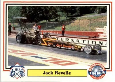 Jack Revelle - 1990 Checkered Flag IHRA - #75 - Racing - Racing Card Single