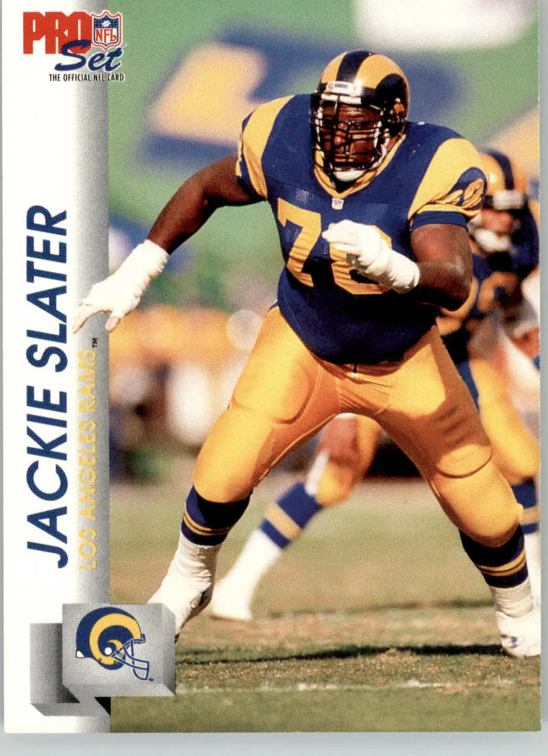 Jackie Slater - 1992 Pro Set - #552 - Football - Football Card Single