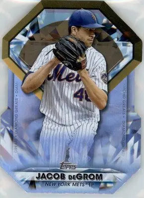Jacob deGrom - 2022 Topps - #DGDC-16 - Diamond Greats Die Cuts Baseball - Baseball Card Single