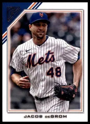 Jacob deGrom 2022 Topps Gallery #31 New York Mets - Baseball Card Single
