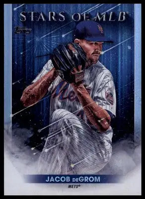 Jacob deGrom 2022 Topps Stars of MLB #SMLB-13 New York Mets - Baseball Card Single