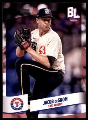 Jacob deGrom 2024 Topps Big League #119 Texas Rangers - Baseball Card Single