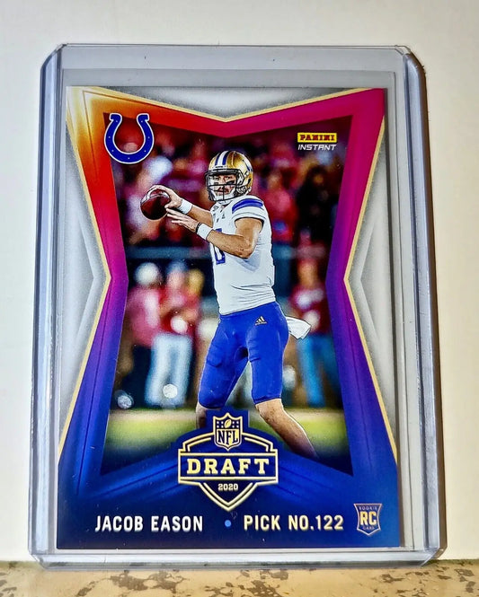 Jacob Eason 2020 NFL Draft Night NFL #5 Football Card Colts 1 of 564 - Football Card Single