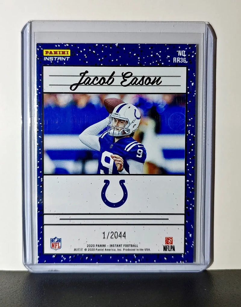 Jacob Eason Rookie 2020 Panini NFL #36 Rated Rookie Card Indianapolis Colts