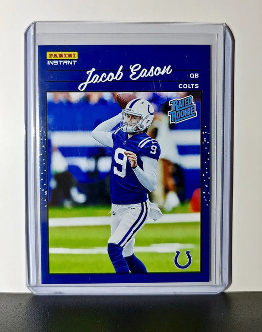 Jacob Eason Rookie 2020 Panini NFL #36 Rated Rookie Card Indianapolis Colts - Football Card Single