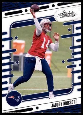 Jacoby Brissett 2024 Panini Absolute Retail #74 New England Patriots Football - Football Card Single