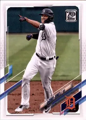 JaCoby Jones 2021 Topps #213 Detroit Tigers - Baseball Card Single