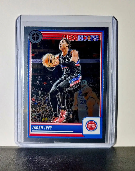 Jaden Ivey 2023-24 Panini Premium Stock NBA Hoops #39 Card Detroit Pistons - Basketball Card Single